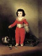 Francisco Goya Manuel Osorio de Zuniga USA oil painting artist